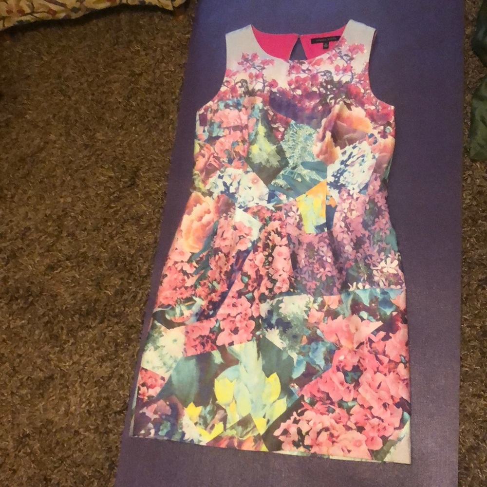 Cynthia Steffe sz 12 floral print dress